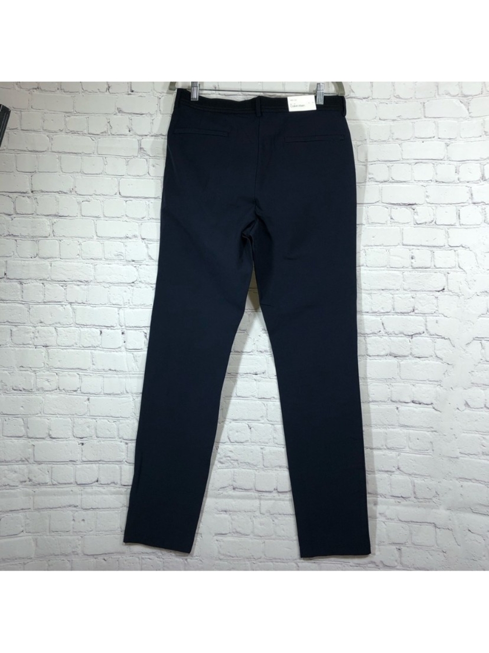 Calvin Klein Men's Navy Stretch Chinos